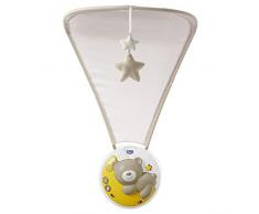 Chicco-Next2Moon Móviles De Cuna Azul, Color Beige (Artsana 00009828000000)