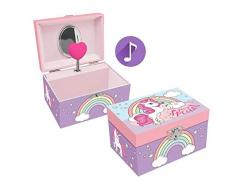 Desconocido Kids 785067 - Joyero musical unicornio, 15 x 11 cm