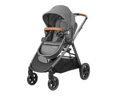 Bébé Confort ZELIA Sparkling Grey - Cochecito de nacimiento hasta los 3,5 años, color gris oscuro - Cochecito desde el nacimiento, Urbano, color gris oscuro