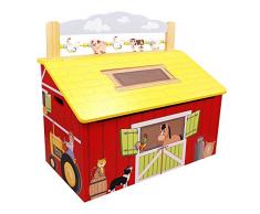 Cofre de madera para juguetes Happy Farm de Fantasy Fields TD-11326A