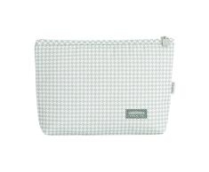 Cambrass – neceser para guardar cosas de aseo del bebé – neceser bebé con cremallera – bolso organizador para aseo-bolsa de aseo Windsord mint 6x28x20 cm