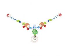 Heimess - Cadena para cochecito de bebé con clips