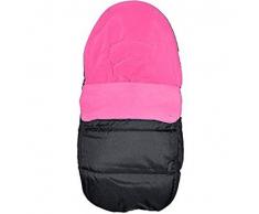 Saco de dormir para asiento de coche compatible con ABC Design Risus Activo – Rosa rosa