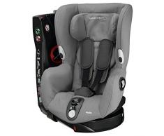 Bébé Confort Axiss Silla infantil giratoria para coche del grupo 1, ajuste extraseguro, reclinable, 9 meses - 4 años, 9 - 18 kg, gris (Concrete Grey)