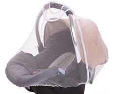 Diago - Mosquitera para silla de bebé, color blanco