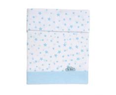 TI TIN | Conjunto de Sábanas para Cuna de 60x120 | Pack de 3 Piezas (Encimera + Bajera Ajustable con Elásticos + Funda Almohada) | Ropa para Cuna | Popelín 100% Algodón