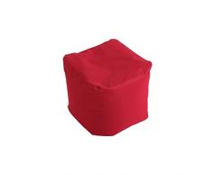 Knorr-baby 440205 - Taburete cuadrado (tamaño mediano), color Rojo.