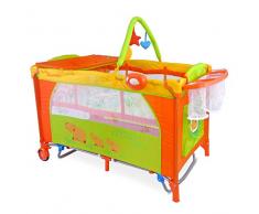 Milly Mally 1292 Viaje Cama Infantil Mirage Deluxe, Gris