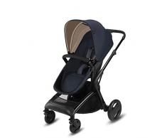 Cbx Bimisi Pure - Cochecito con Asiento Reversible y Capazo Plegable, Azul (Jeansy Blue)