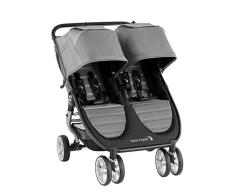 Baby Jogger Silla de paseo City Mini2 Double - Slate - 14,4 kg