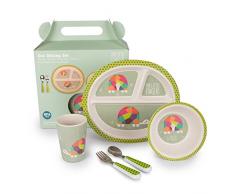 For Little Fingers Eco - Vajilla infantil Tortoise