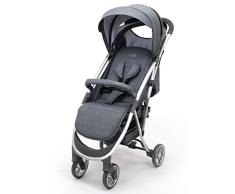 Asalvo - Silla de paseo Cotton, Color Gris