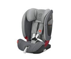 GB Gold Everna-Fix - Silla de coche para coches con ISOFIX, Grupo 1/2/3 (9-36 kg, De 9 meses a 12 años aprox.) London Grey