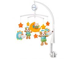 fehn de música mobile/parte Reloj de Mobile para escuchar & staunen/para fijar en la cuna para bebés de 0 – 5 meses verde Sleeping Forest Talla:40 cm