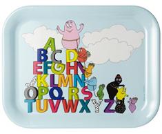 Barbapapa BA915F Bandeja para servir con alfabeto Diseño