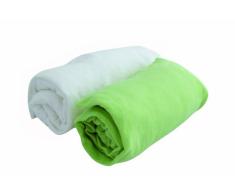 Domiva 1900488 - Juego de 2 sábanas bajeras