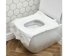 Prince Lionheart Tinkle-To-Go Cubiertas de Asiento de Inodoro Desechables | Impermeable | Extra Grande | Protección de Gérmenes | Portátil | Contiene 3 piezas - Blanco