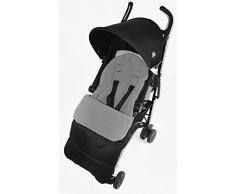 Saco/Cosy Toes Compatible con Maclaren Mark II cochecito carrito de bebé delfín gris