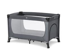 Hauck Cuna de Viaje Plegable Dream N Play Plus, Parque bebe, desde el Nacimiento hasta 15 kg, 120 x 60 cm, Entrada Lateral, Plegable, Compacta, Bolsa de Transporte