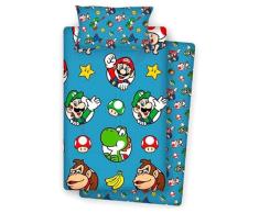 NEW IMPORT Juego de Sábanas Super Mario Bros, NW1038