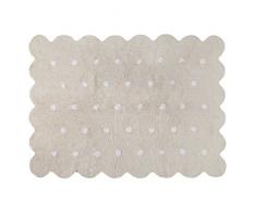 Lorena Canals - Alfombra lavable, Beige (Biscuit Beige), 120x160 cm