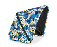 Capota Hauck de 3 zonas con protección UV 50+ para la silla de paseo Swift X, óptimos diseños, fácil de intercambiar para un estilo individual - azul Pato Donald