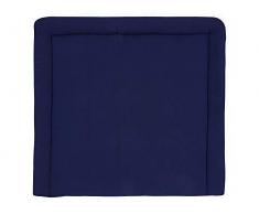 KraftKids Cambiador MUC112 en muselina azul oscuro, cambiador, 75 x 70 cm, cojín cambiador, multicolor, 630 g