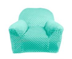 lulando Plush Minky Baby Sillón infantil sofá Mini Sillón Niños Muebles para parte habitaciones y habitación. Standard 100 de Öko Tex. Color: Mint