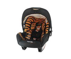 Silla de coche para Bebe BEONE grupo 0+ (0-13kg) - con proteccion lateral - 4 estrellas ADAC - Tiger