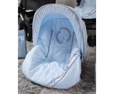 Babyline Bombón - Colchoneta para silla grupo 0, color azul