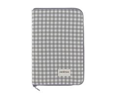 Cambrass - Portadocumentos bebé con cremallera – carpeta portadocumentos – Carpeta documentos bebe con bolsillos y cremallera – libro de nacimiento - Portadocumentos Abril Raf 3x19x27 cm