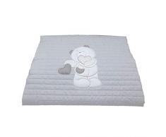 Andy & Helen 3/4800TD26_GR - Colcha para cama, color gris