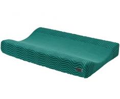 Meyco The waves - Funda cambiador para bebé (50 x 70 cm), color verde