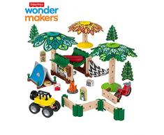 Fisher-Price Wonder Makers Camping, juguetes construcción niños + 3 años (Mattel GFJ10)