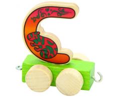 Hess 0045C - Decoración de madera (letra del alfabeto tren c)