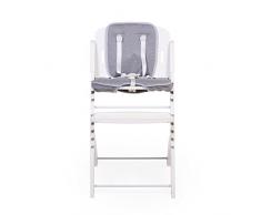 CHILDHOME, Cojín de la trona Evosit Childhome, 100% Algodón Oekotex, Jersey grey