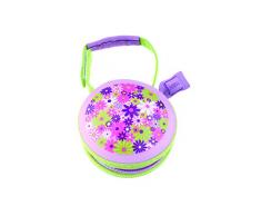 Mam Pod - Portachupete, portachupetes para cochecito, cuna, etc. También puede contener otros pequeños accesorios para bebé, 0 + meses, varios diseños, rosa – 40 g