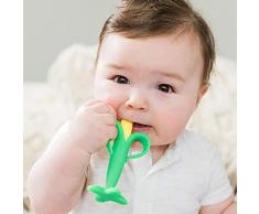 Nûby - Mordedor de silicona con forma de maíz - 3 meses