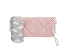 Fun with Mum Bab de Bed de Bum de Campanilla de Ros Baby Cama Nido, multicolor