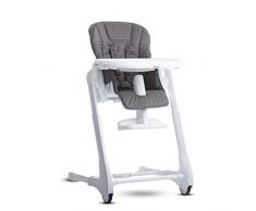 Trona Joovy Foodoo, asiento reclinable para recién nacidos, reposapiés ajustable, 8 posiciones de altura, carbón