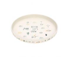 Lässig 1310014481 - Plato vajilla infantil/garden explorer chico, unisex Lot de 1
