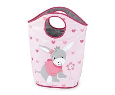 Sterntaler Cesta para la colada, Burro Chica Emmi, 71 x 58 cm