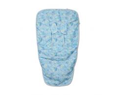 Babyline Garden - Colchoneta para silla, unisex, color azul
