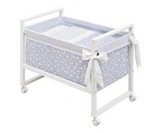 Cambrass Minicuna Cuadrada Next Star Celeste 55x88x72 cm