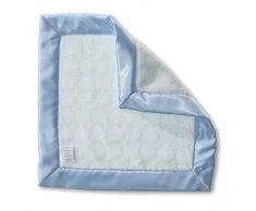 Diseños Swaddle - microfibra Manta para bebé, razón: Círculos, azul (azul en colores pastel), 36 x 36 cm