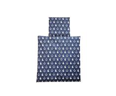 Linden 08650 - Ropa de cama (80 x 80 y 35 x 40 cm), diseño de ancla