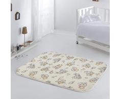 Pielsa Baby | Alfombra Terciopelo para Bebe | Decoración habitación | Alfombras Infantiles | Alfombra habitación | Juego Bebe | Color Gris | Redonda 150