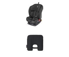Maxi-Cosi Titan Silla Coche bebé grupo 1/2/3 isofix, 9-36 kg, silla auto bebé reclinable, crece con el niño desde 9 meses hasta 12 años + Dispositivo antiabandono para silla de coche, Negro