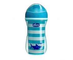 Chicco Termo Active - Vaso con boquilla fina que mantiene la temperatura, 14m+, color azul (modelos surtidos)