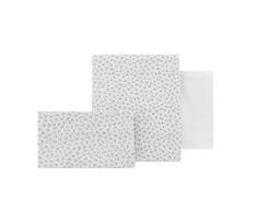 Cambrass - Sabana Cuna 3 Pcs (Cuna 60) 100x165x1 cm Liberty Gris